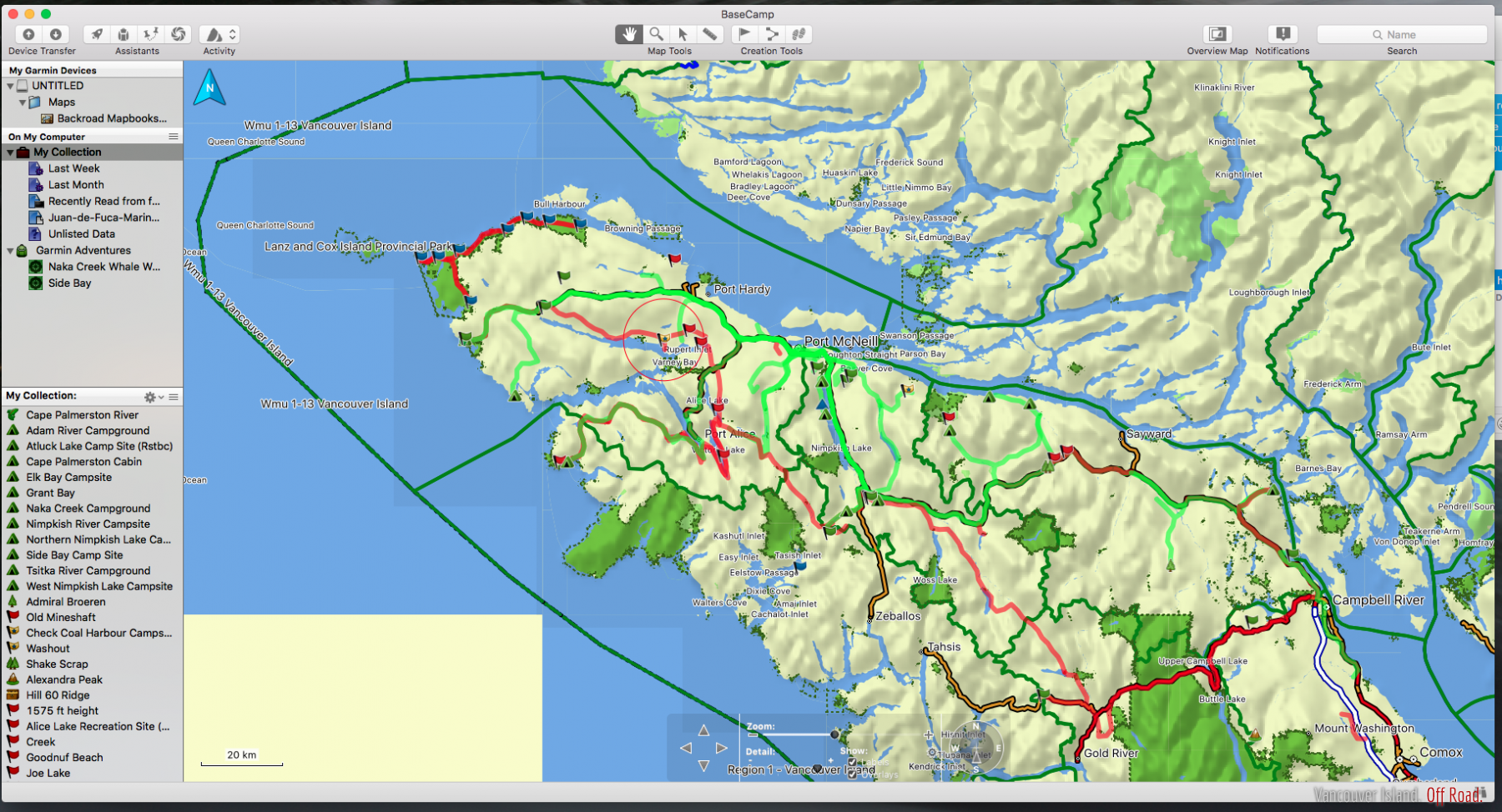 Back road maps sale